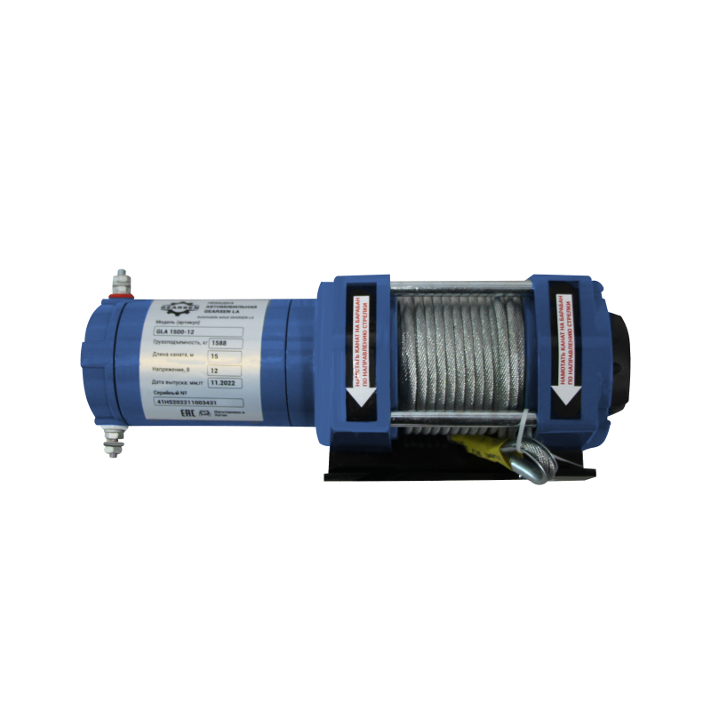 Автомобильная электрическая лебедка GEARSEN LA 1300-12