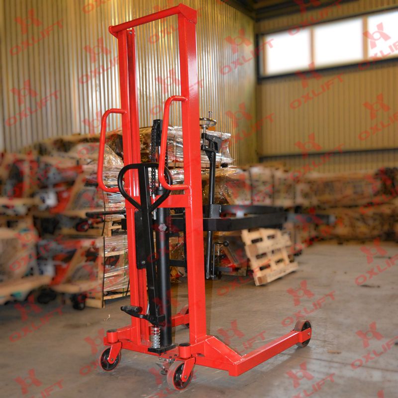 Тележка-Штабелер для Кантовки Бочек HS-DT1435 Оптима OXLIFT 1400 мм 350 кг