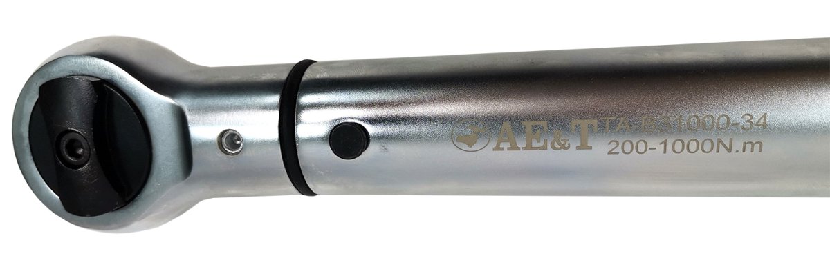 Ключ динамометрический со шкалой в окошке 200-1000Nm 3/4 TA-B31000-34 AE&T