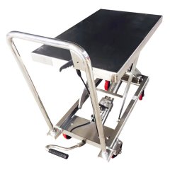 Гидравлический Подъемный Стол Передвижной из нержавеющей стали OXLIFT OXF50-STEEL 900 мм 500 кг