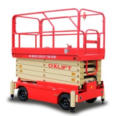 Ножничный Подъемник Передвижной OXLIFT QX-050-110 11000 мм 500 кг с выдвижной платформой