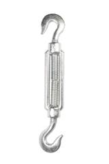 Талреп крюк-крюк TOR М10 DIN1480 (открытого типа) (Q)
