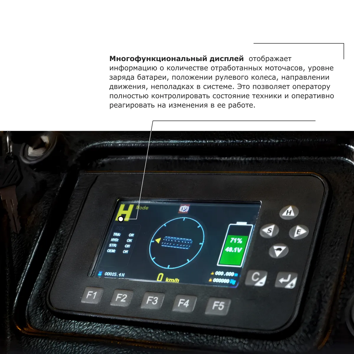Ричтрак PROLIFT PRO RV 1680 li-ion
