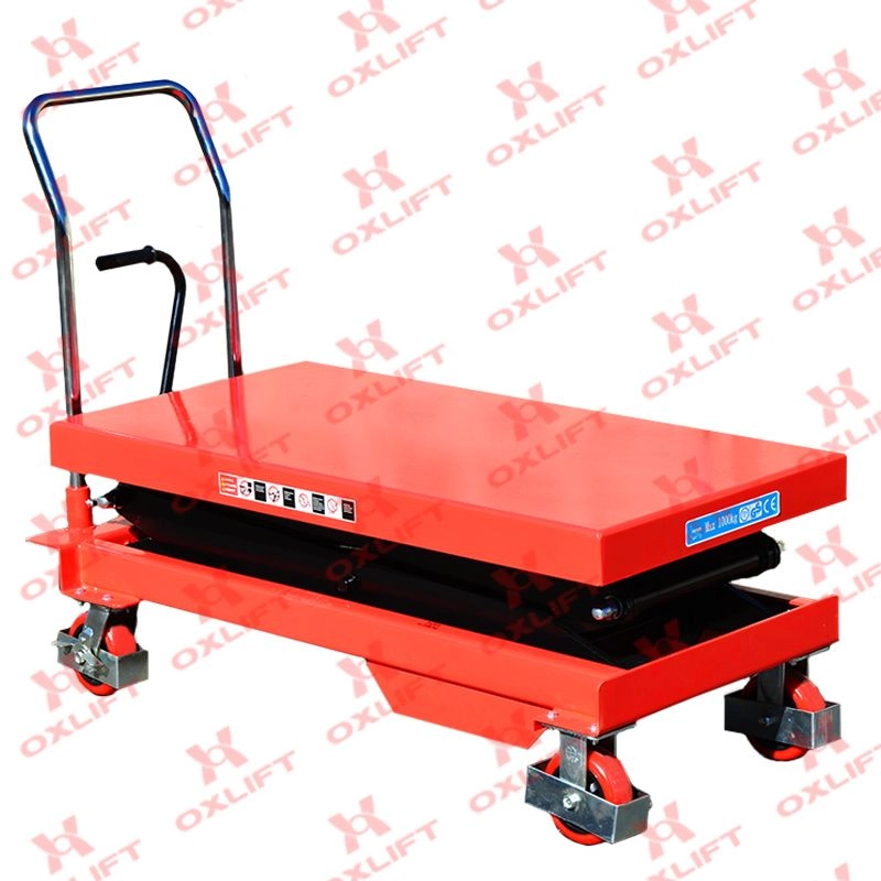 Гидравлический Подъемный Стол Передвижной OXLIFT OXFD-100 1700 мм 1000 кг