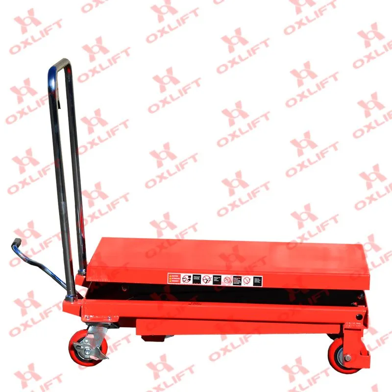 Гидравлический Подъемный Стол Передвижной OXLIFT OXFD-80 1500 мм 800 кг